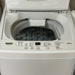 送料・設置込み 洗濯機 6kg ヤマダ 2020年