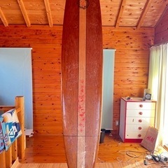 値下げしました！！　サーフボード　ロングボード　9’6 f  リーシュ,カバー,フィン,Wax付き