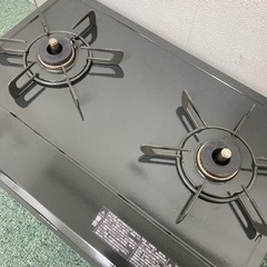 ご来店限定】＊リンナイ 都市ガスコンロ グリル無し 2021年製＊0306-6