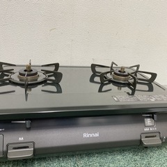 【ご来店限定】＊リンナイ 都市ガスコンロ グリル無し 2021年製＊0306-6 ご来店限定】＊リンナイ 都市ガスコンロ グリル無し 2021年製＊0306-6