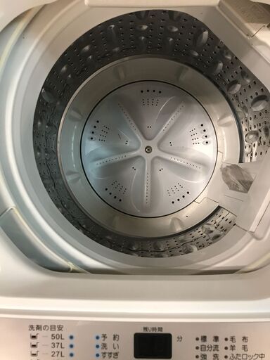 中古　4.5kg洗濯機　23区内配送／設置無料　2016年製　ウインコド　RHT-045W