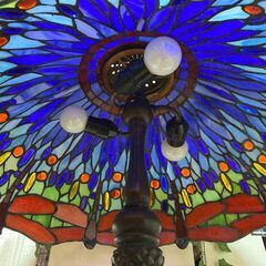 愛品館八千代店】アンティークステンドグラスライト