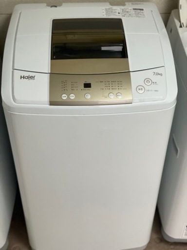 送料・設置込み　洗濯機　7kg Haier 2017年