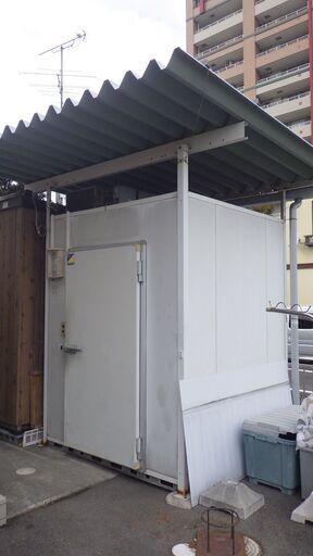値下げしました　業務用屋外一坪冷蔵庫