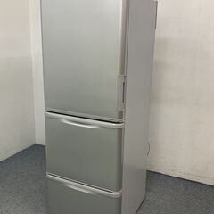 シャープ SHARP 3ドア冷凍冷蔵庫 SJ-W351E-S 350L どっちもドア 