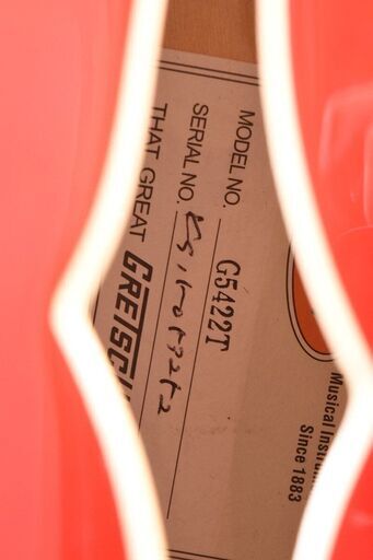 グレッチ エレキギター GRETSCH G5422T bigsby 赤 中古 美品