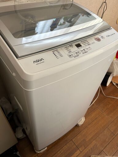 AQUA (アクア) 全自動電気洗濯機 AQW-GS70J(W) 7kg 2021年製 | qsfirst.sg