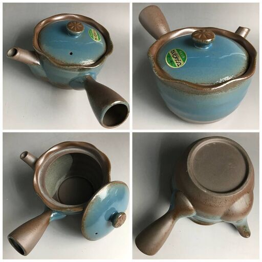 KI16/33 急須 まとめて7点 萬古焼 在銘 昇龍 香代 他 煎茶道具 茶器 横手急須 煎茶器 茶道具 和食器 茶注 工芸品 陶芸 茶壷 彫刻◇  - 茶器