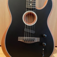 25000円値下げしました！！　Fender American Acoustasonic Telecaster フェンダー　アメリカン　アコースタソニック　テレキャスター　ブラック