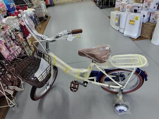 J050★未使用★子供自転車(補助輪付き)★FRENCH LOP★KDH-W160BA-C★16インチ