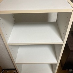 白のカラーボックス　3段