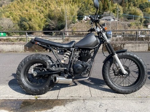 商談中TW200E スカチューン ハンドルポジションアップ