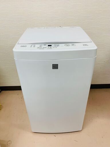AQUA アクア AQW-GS5E7 2020年製 5kg 全自動洗濯機 動作OK