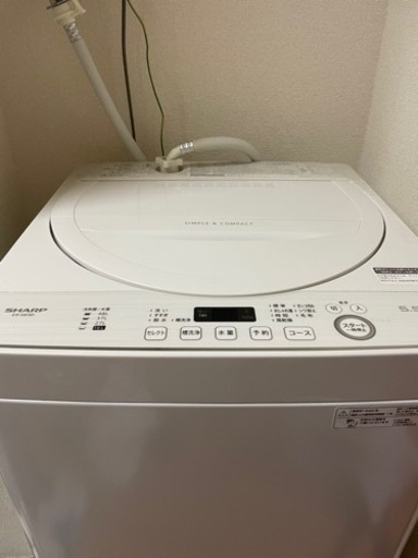 SHARP洗濯機　ES-GE5D