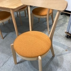 配達可【ダイニングテーブル/イス✖️4】クリーニング済み