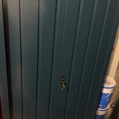 物置　ネイビー