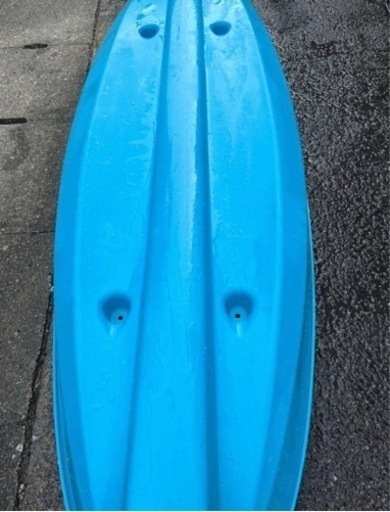 PELICAN RUSTLER 100X シットオン カヤック ブルー パドル 1本付 全長305cm