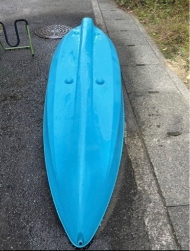 PELICAN RUSTLER 100X シットオン カヤック ブルー パドル 1本付 全長305cm