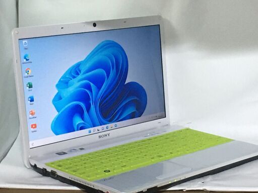 WIN11⭐️SONY⭐️VAIO⭐️ダイヤカット白美品⭐️SSD⭐️メモリー6G⭐️Office 2021