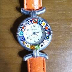 ヴェネツィアンガラス 腕時計 QUARTZ