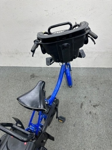お子様入園の準備に 3人乗り電動自転車 ヤマハパスバビー20インチ 前後