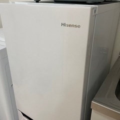 【決まりました。】Hisense 2ドア冷蔵庫