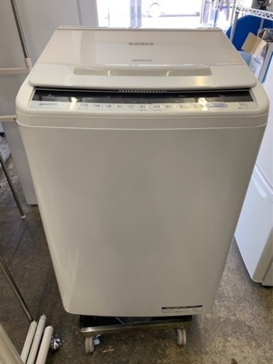 万代店 日立 全自動洗濯機 ビートウォッシュ 8.0kg インバーター BW