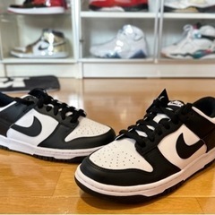 NIKE DUNK LOW パンダ　ブラック　ホワイト　ダンクロ...