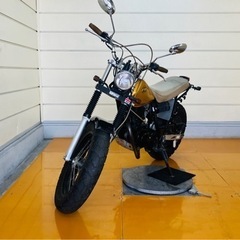 6883km TW200 ヤマハDG07J 中型☆ 始動動画あり