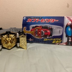 仮面ライダーカブト&仮面ライダービースト　変身ベルトセット