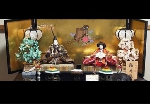 超美品豪華な平置き・親王飾り