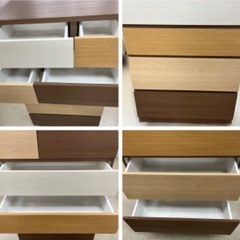 J2269 美品 NITORI ニトリ KAREN カレナ 80HC モザイクハイチェスト