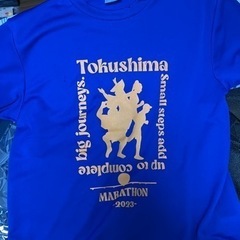 徳島マラソン2023 シャツ Lサイズ 