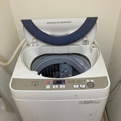 足立区　大師前　中古洗濯機を売ります。