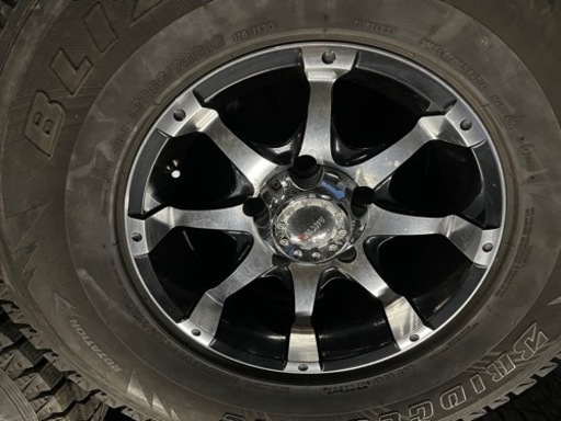 MKW ランクル100 ランクル70 バリ山 ブリザックDM-Z3 285 75 16