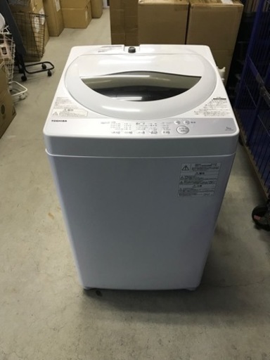 TOSHIBA 電気洗濯機　AW-5G6 2018年製