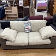 KC-20【新入荷　リサイクル品】アルモニア　BONITA 2シーターソファ　ベージュ