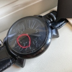 ガガミラノ　腕時計　レザー