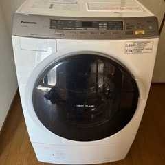 【取引中】Panasonic ドラム式洗濯乾燥機　9kg