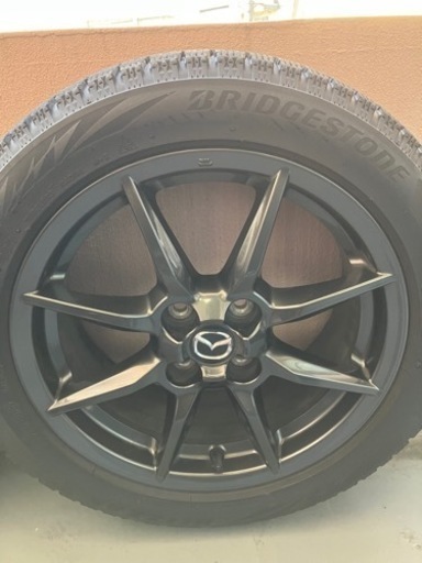 NDロードスター純正ホイールスタッドレス