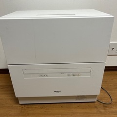 値下げ 保証期間中 食洗機 Panasonic NP-TY12-W 2019年製