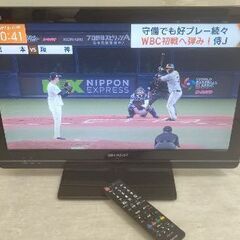 22インチ液晶テレビ SHARP AQUOS LC-22K5-B