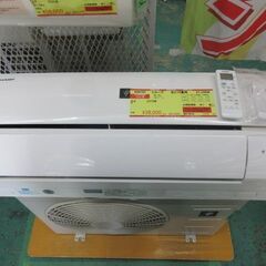 K04107 シャープ 2019年製 中古エアコン 主に10畳用 冷房能力 2.8KW ／
