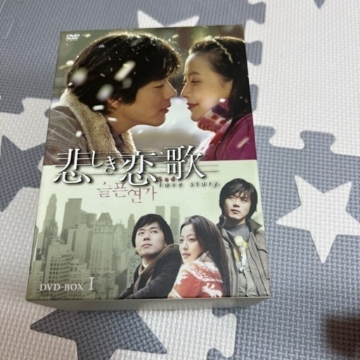 韓国　悲しき恋歌DVD BOX