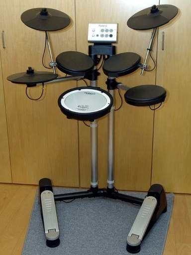 【値下げしました】roland v-drum HD1& dw backstage