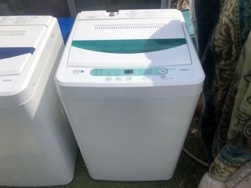 【リサイクルサービス八光】2018年製　ヤマダ電機　4.5㎏洗濯機　YWM-T45A1(W)