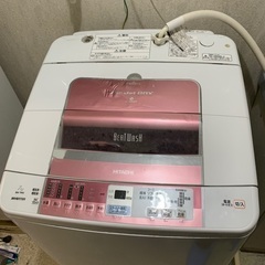 日立/HITACHI/洗濯機/型式:BW-7MV(P)