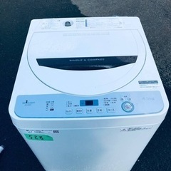 ✨2019年製✨528番 シャープ✨電気洗濯機✨ES-GE4C-T‼️