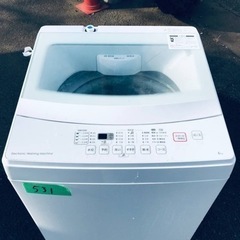 ✨2019年製✨531番 ニトリ✨電気洗濯機✨NTR60‼️