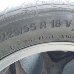 お取引中スバルフォレスターsj18インチコンチネンタル225/55/R18V
